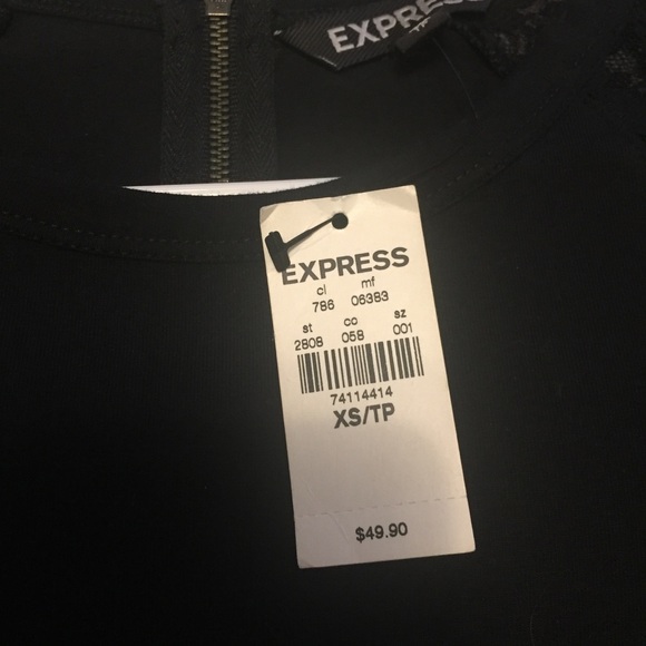Express black lace dress - Picture 2 of 5